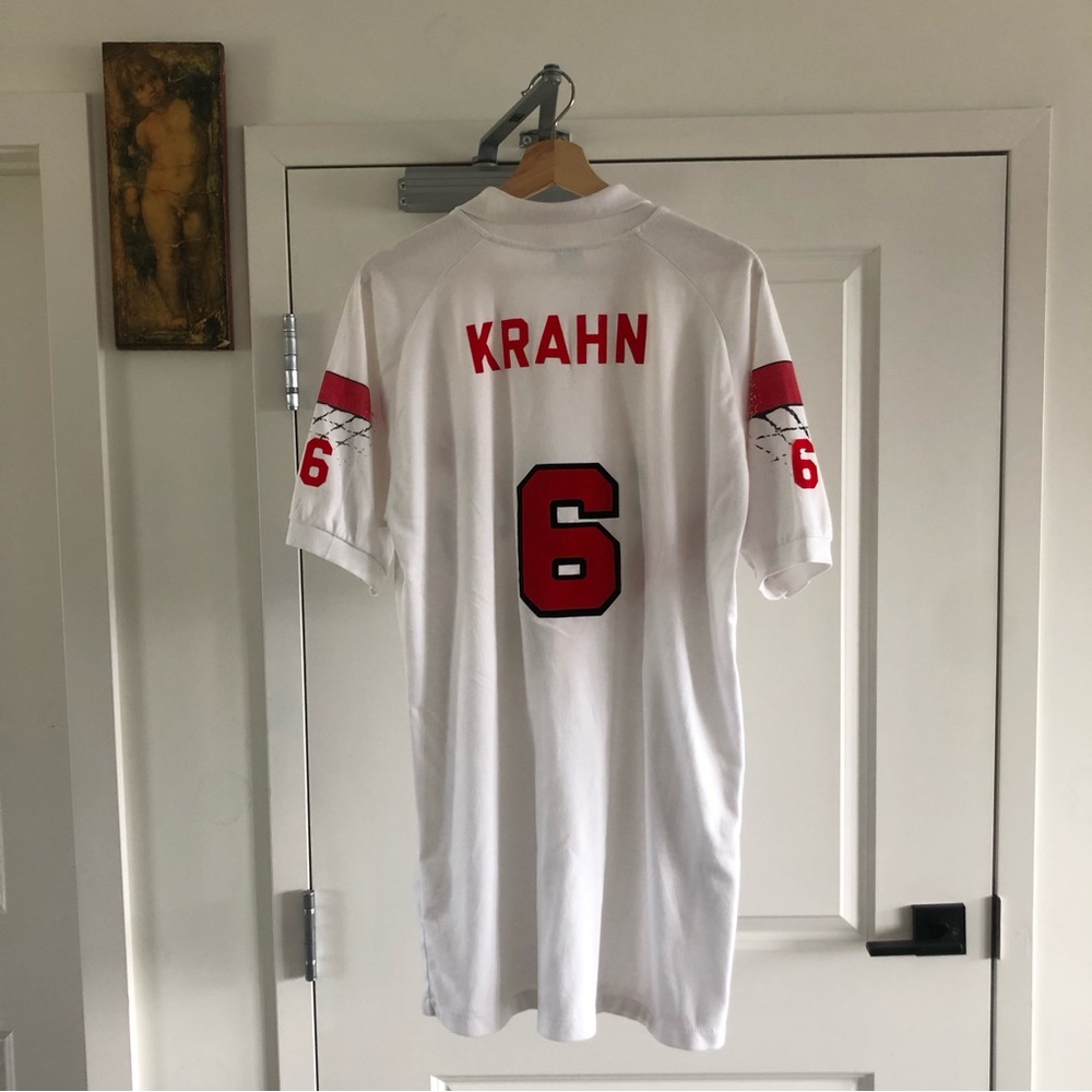 ASICS Canada volley ball krahn #6 polo shirt